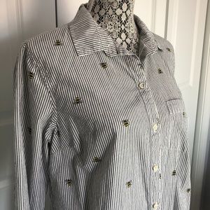 Bumble Bee Button Down